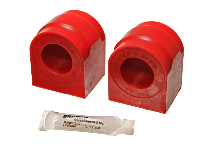 Energy Suspension Red Polyurethane Front Sway Bar Bushing Kit For 2004–2006 Ford F-150 2Wd (34Mm) 1