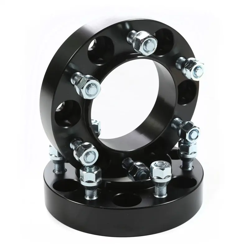 Rugged Ridge 1.25-Inch Black Wheel Spacers For 1996–2013 Toyota Vehicles 1