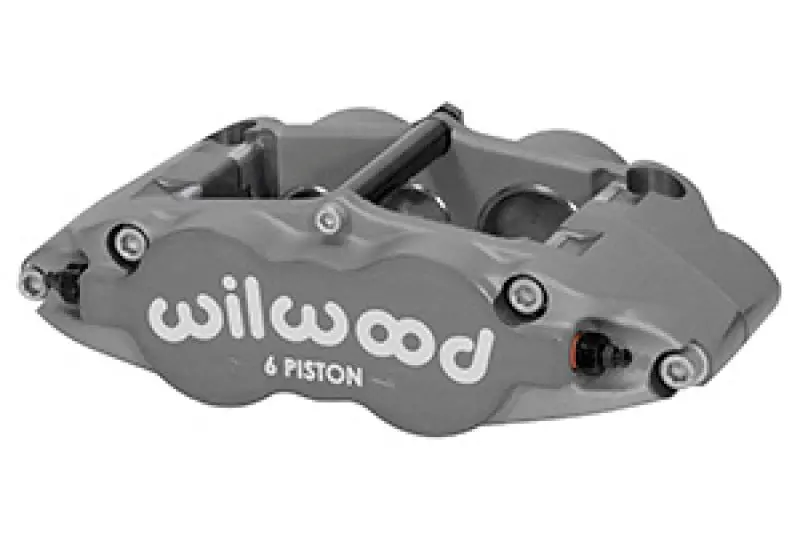Wilwood Forged Superlite 6R Right-Hand Caliper – Narrow Design With 1.75"/1.25"/1.25" Pistons And 1.25" Rotor Compatibility (Anodized Finish) 1