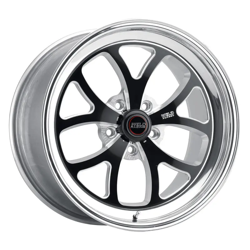 Weld S76 Forged Black Wheel — 20X10", 5X115Mm Bolt Pattern, 4.8" Backspace, High-Pad Design 1