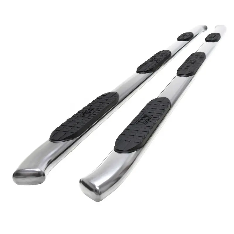 Westin Pro Traxx Nerf Bars – Stainless Steel Side Steps For 2020 Chevy Silverado 2500/3500 Crew Cab (8-Foot Bed) 1