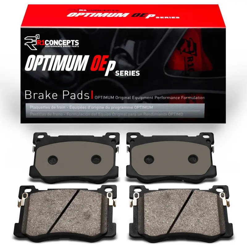 R1 Optimum Oe Front Brake Pads – Compatible With 2015–2020 Genesis G80 1