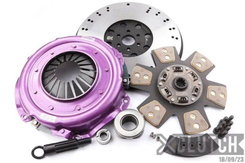 Xclutch Stage 2 Sprung Ceramic Clutch Kit For 1969–1973 Ford Mustang 5.8L (351C) 1