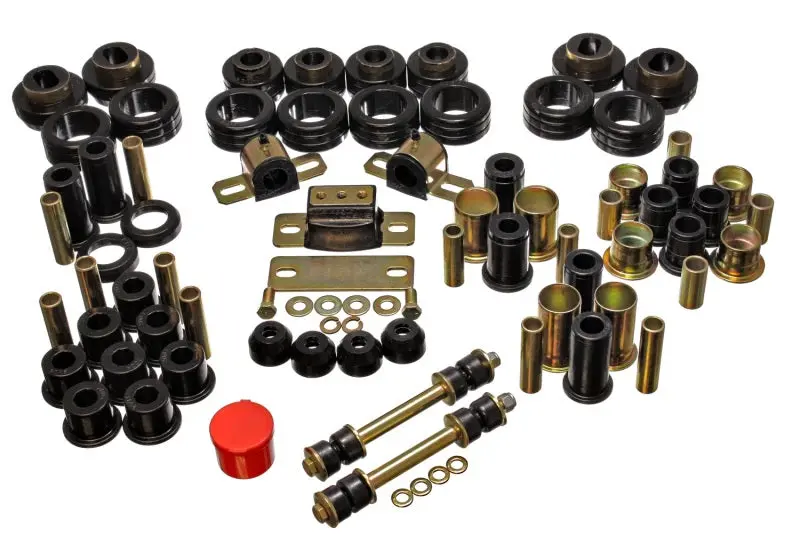 Energy Suspension Hyper-Flex Black Control Arm Bushing Kit For 1982–2004 Chevy Blazer & S-10/S-15 2Wd (Excl. 1997–2001 Ss) 1