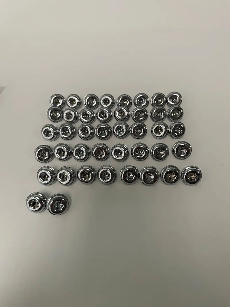 Egr Chrome Push-In Bolt Kit – Injection-Molded Fasteners For Custom Trim 1