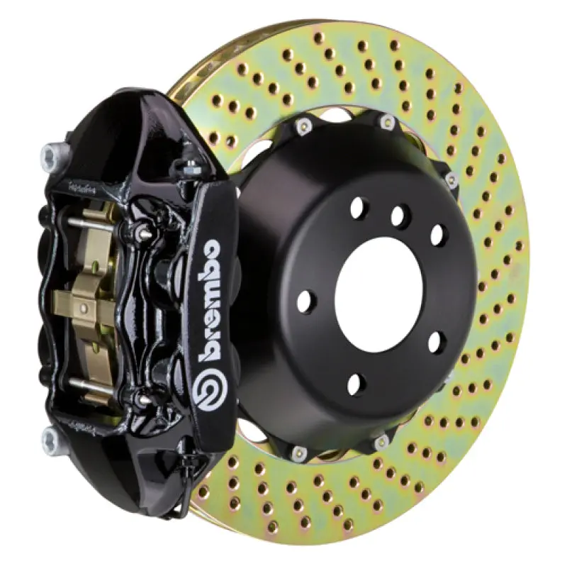 Brembo Gt Big Brake Kit For 2015–2018 Bmw M3 – Rear, 4-Piston Calipers, 380X28Mm Two-Piece Drilled Rotors 1