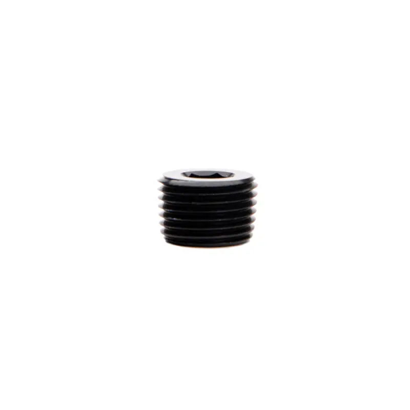 Fleece Performance Universal 3/8In Npt Hex Socket Plug - Black 1