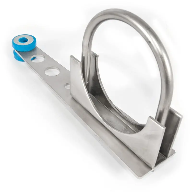 Stainless Works Trick Hanger – 3.5" Diameter, Clamp-On Exhaust Hanger 1