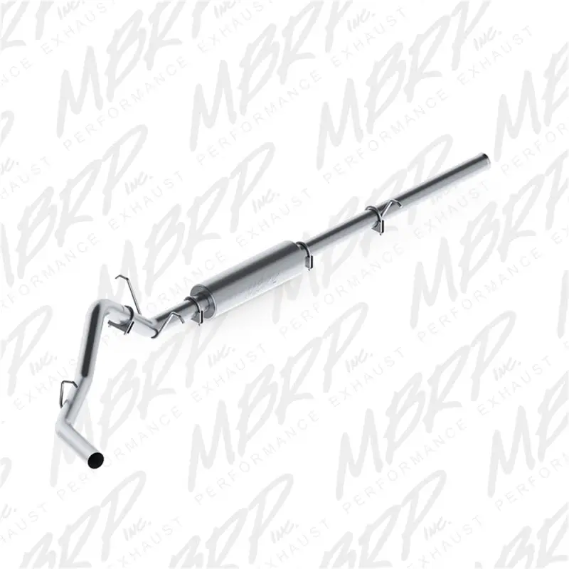 Mbrp Al P-Series Cat-Back Exhaust – 2009–2013 Chevrolet/Gmc 1500 (4.8L/5.3L), Single Exit (Excludes 8-Foot Beds) 1