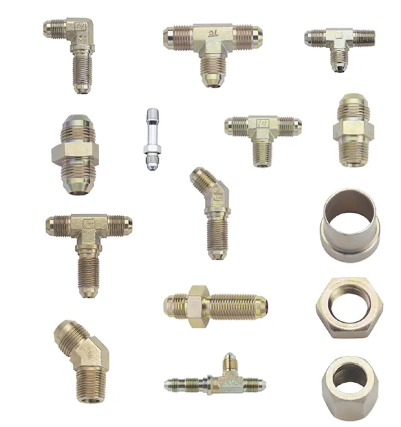 Fragola -12An To 1/2 Npt Straight Steel Adapter Fitting 1