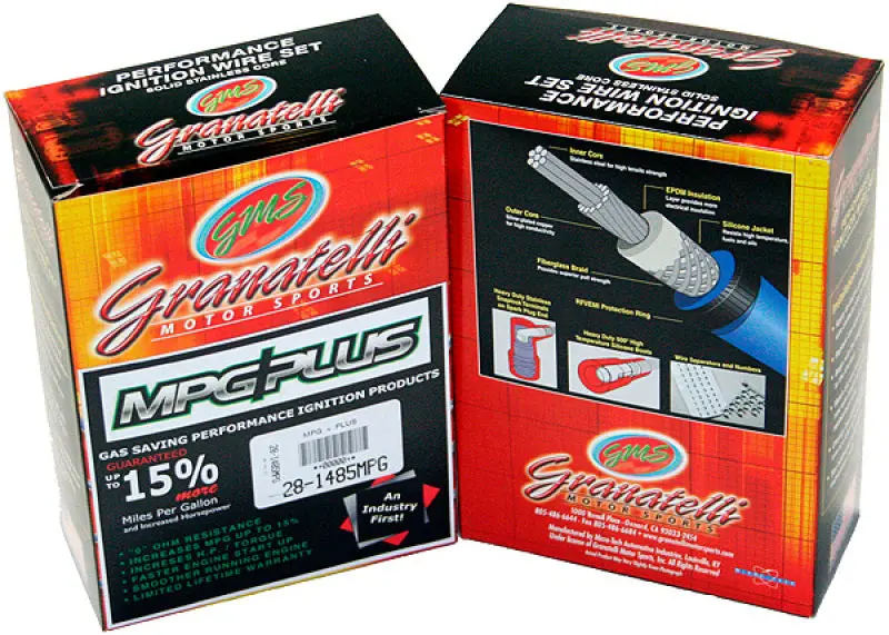 Granatelli Performance Ignition Wire Set For 2001–2004 Ford Mustang V6 3.8L 1