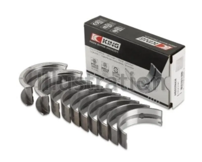 King Performance Main Bearing Set For Mitsubishi 4G63 Engine (Standard Size) 1