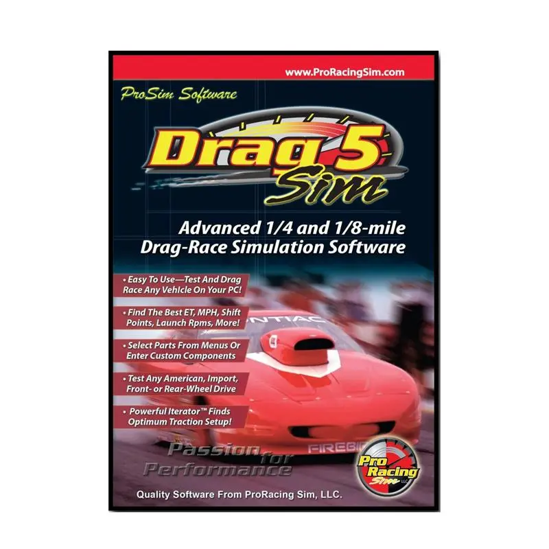 Comp Cams Drag Sim 5 Drag Racing Simulation Software 1