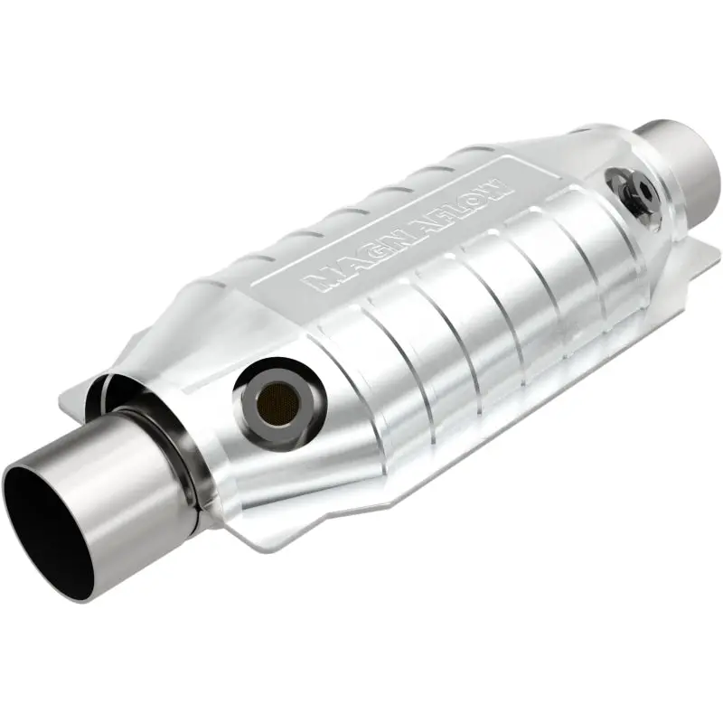 Magnaflow Universal Catalytic Converter – 2.00″ Inlet, Dual O2 Sensor Ports, Ca-Compliant 1