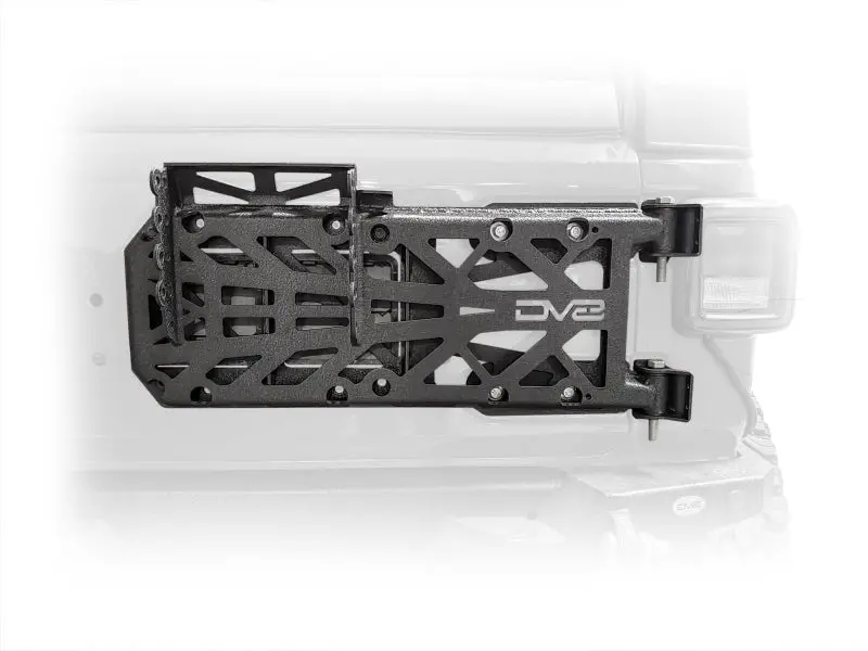 Dv8 Offroad Heavy-Duty Tire Carrier For 2018–2024 Jeep Wrangler Jl/Jt 1