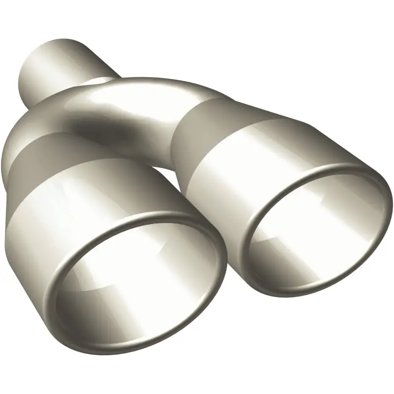 Magnaflow Dual Oval Exhaust Tip – 3In X 3.75In X 10In, Direct-Fit Replacement, Polished Stainless Steel 1