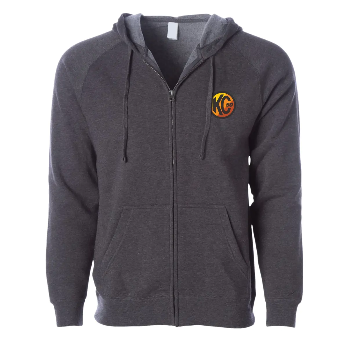 Kc The Original Zip-Up Hoodie - Heather Gray - 2X-Large 1