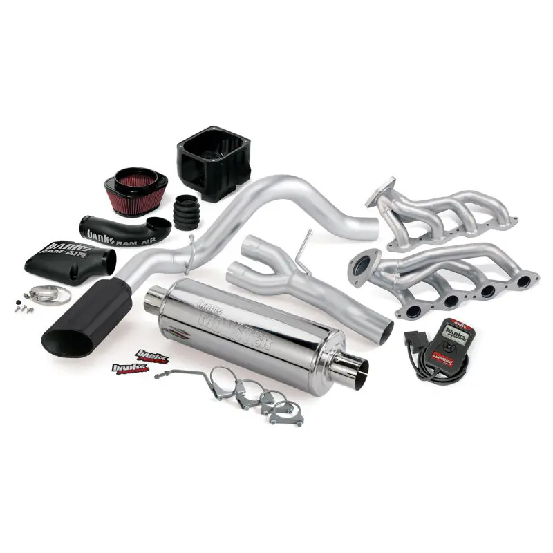 Banks Powerpack System For 2003–2006 Chevy 4.8L/5.3L Trucks – Ss Single Exhaust With Black Tip 1