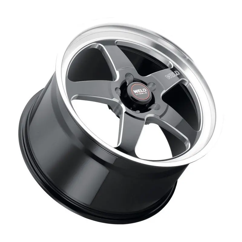 Weld S155 17X5 Ventura Drag 5X120.65 Et-10 Bs2.60 Gloss Blk Mil Dia 78.1 1