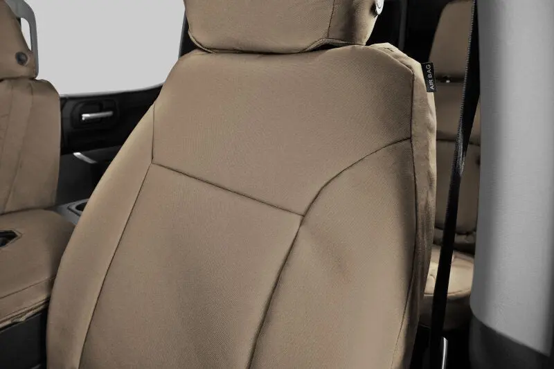 Covercraft Endura Precisionfit Second-Row Seat Covers For 2020–2024 Jeep Gladiator – Tan/Tan 1