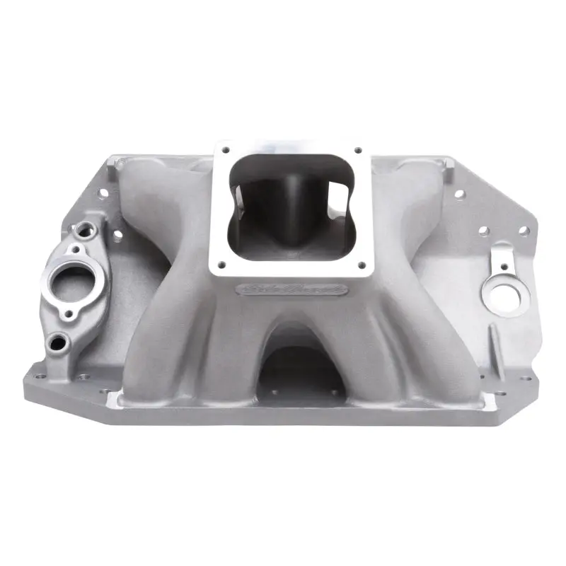 Edelbrock Big Victor Ii Bbc Intake Manifold With Dominator Flange – Cnc-Port-Matched For High-Performance Engines 1
