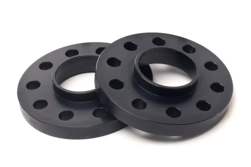 H&R Trak+ Wheel Spacer Kit – 18Mm Thickness, 5X130 Bolt Pattern, 71.6Mm Center Bore, M14X1.5 Thread, Black Anodized 1