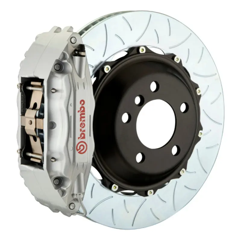 Brembo 05-08 997.1 C2 (Excl Pccb) Fr Gt Bbk 4Pis Cast 2Pc 355X32 2Pc Rotor Slotted Type3-Silver 1