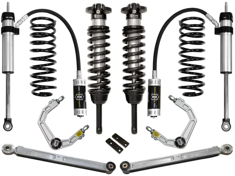 Icon Stage 4 Suspension System For 2010+ Toyota Fj Cruiser & 4Runner – 0–3.5 In Lift With Billet Upper Control Arms 1