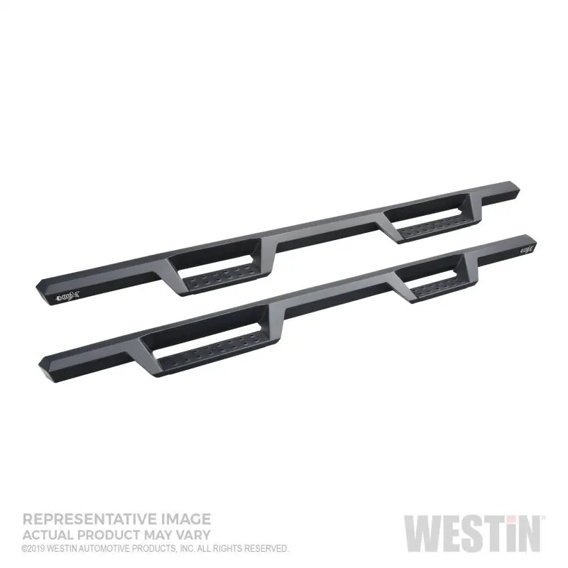Westin Hdx Drop Step Bars For 2019–2020 Ford Ranger Supercrew – Textured Black, Heavy-Duty Nerf Design 1