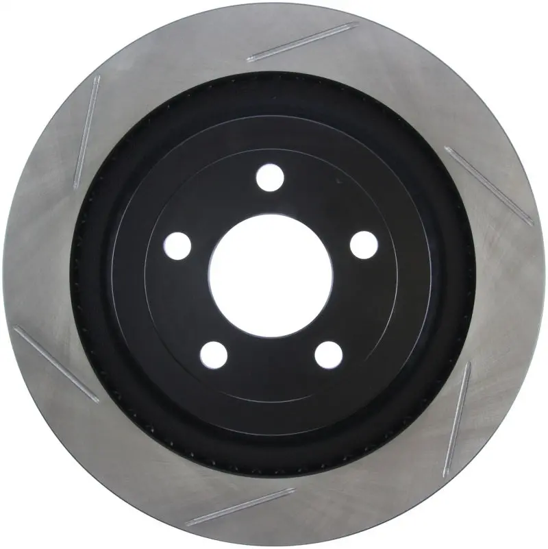 Stoptech Slotted Rear Brake Rotor – Right-Side, Brembo-Compatible For 2015 Ford Mustang Gt 1