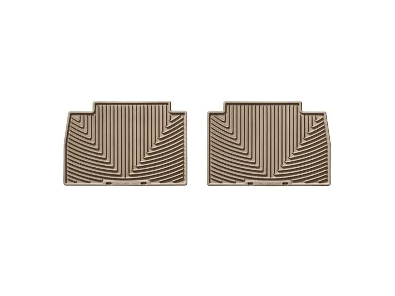 Weathertech Rear Rubber Floor Mats For 2007+ Ford Expedition – Tan Color 1