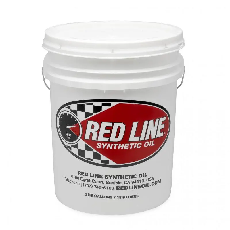Red Line 5-Gallon Racing Oil – 50 Weight High-Performance Formula 1