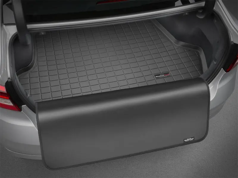 Weathertech Cargo Liner With Rear Bumper Protector For 2009–2012 Hyundai Elantra Touring – Black 1