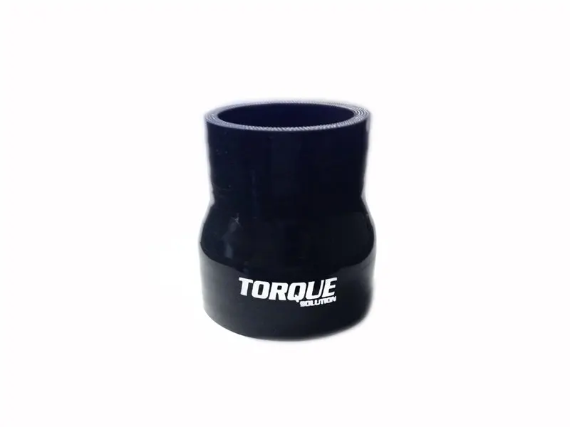 Torque Solution Universal Silicone Transition Coupler – 2" To 2.5" Diameter, Black 1