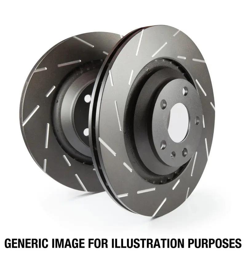 Ebc Usr Slotted Rear Brake Rotors For 2008–2013 Infiniti Ex35 3.5L 2