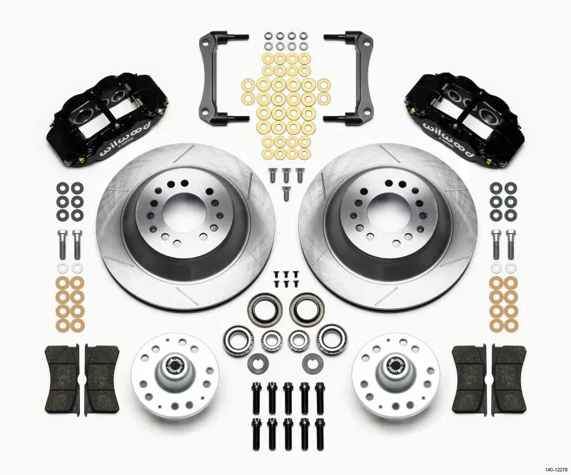 Wilwood Narrow Superlite 6R Front Hub & One-Piece Rotor Kit – 12.88" For 1970–1978 Chevrolet Camaro 1