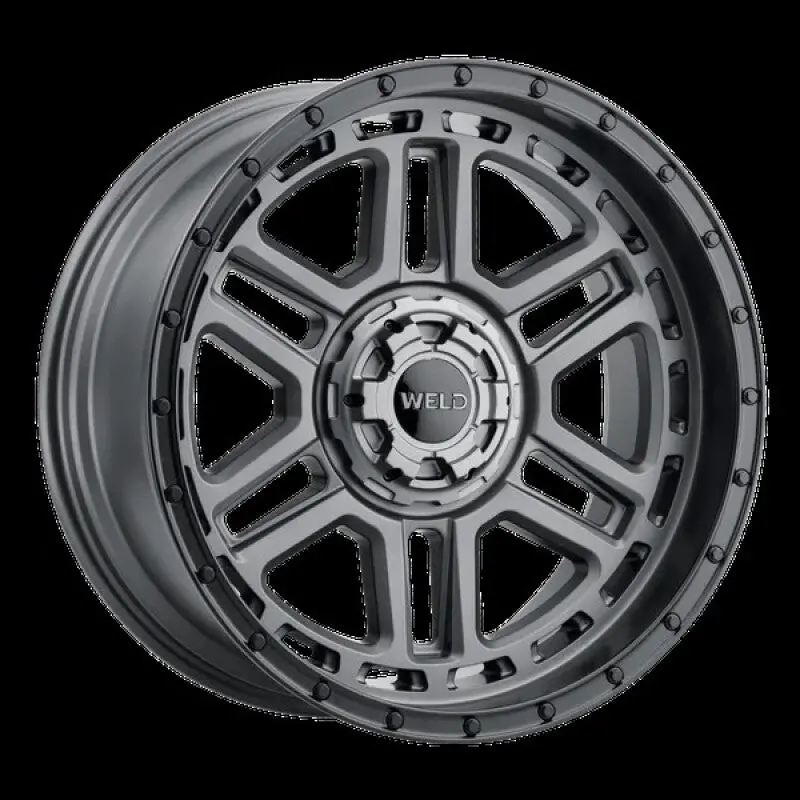 Weld Off-Road Crux Wheel – 20X9", 6X135 Pcd, Zero Offset, 106.1Mm Bore, Satin Gunmetal/Black 1