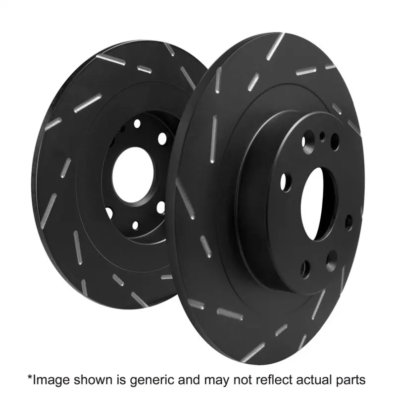 Ebc Slotted Front Brake Rotors For 1986–1991 Porsche 928 5.0L (Us Specification) 1
