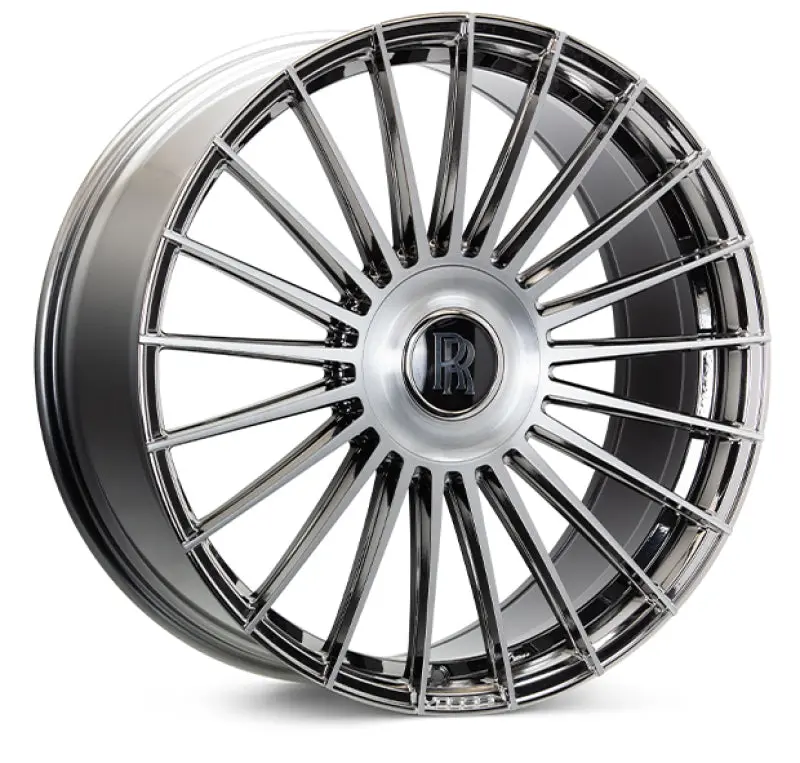 Vossen Hf-8 22X9 / 5X112 Bp / Et25 / 66.5 Cb / Flat - Emc Polished / Brushed Wheel 1