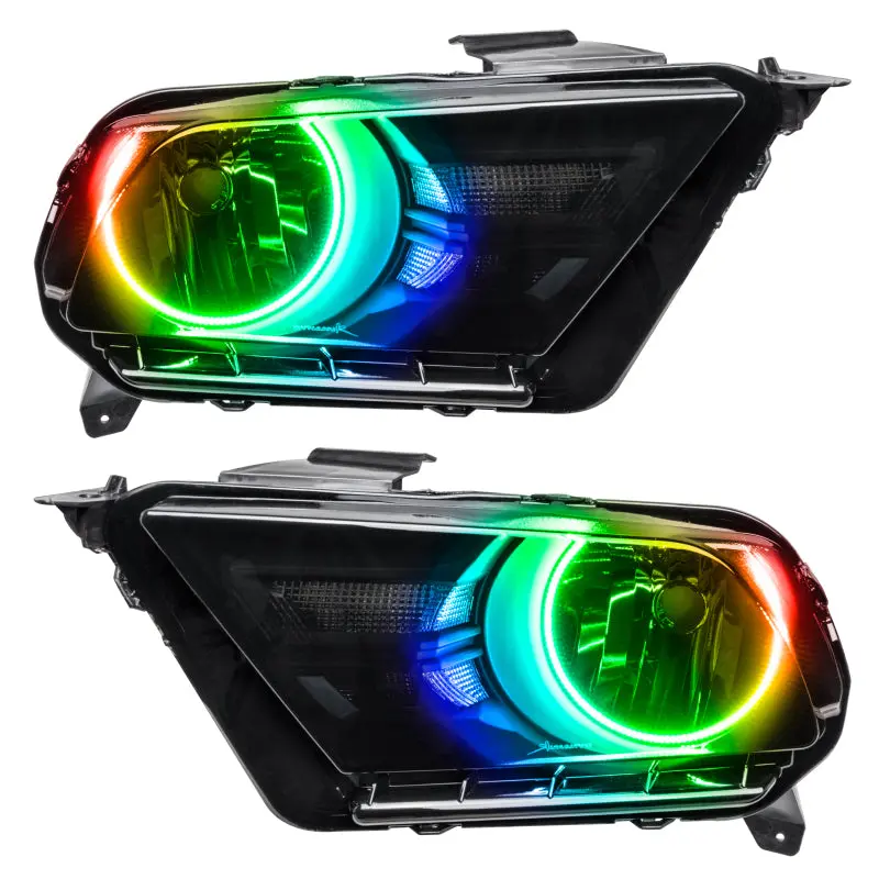 Oracle Colorshift Led Headlight Kit For 2010–2014 Ford Mustang (Non-Hid Models) – Includes 2.0 Controller 1