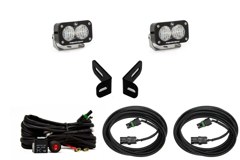 Baja Designs Dual S2 Sport Wc Reverse Light Kit For 2021+ Ford Bronco Sport – Clear Lens 1