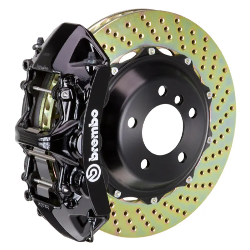 Brembo Gt Front Brake Kit For 1994–2000 Mercedes-Benz C-Class – 6-Piston Calipers, 355×32Mm Drilled Rotors 1