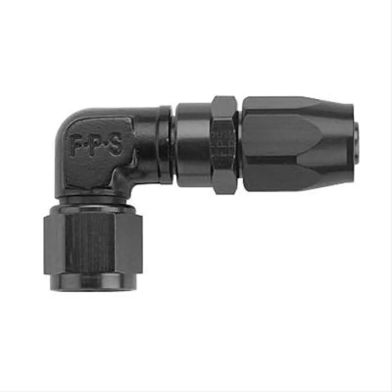 Fragola -6An Black Forged 90-Degree Low-Profile Hose End 1