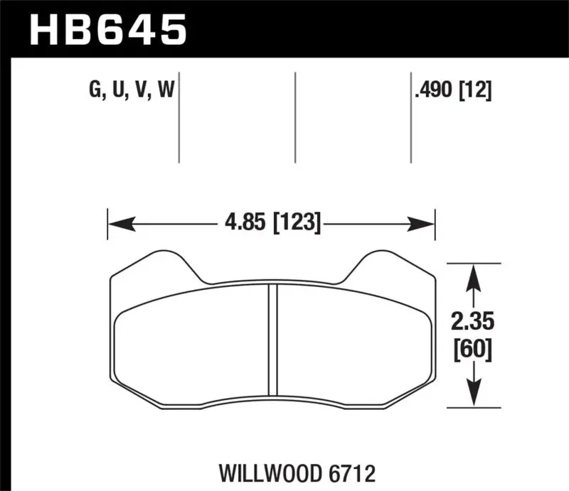 Hawk Performance Dtc-50 Brake Pads – Race-Grade Compound, Compatible With Wilwood 6712 Calipers 1