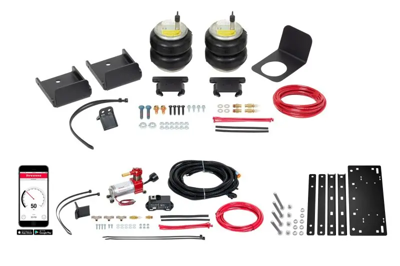 Firestone Ride-Rite Wireless Air Helper Spring Kit For 2019–2024 Chevy Silverado 1500 (2Wd/4Wd) 1