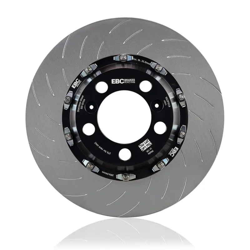 Ebc Racing 04-07 Cadillac Cts-V 2 Piece Floating Conversion Sg Racing Front Rotors 1