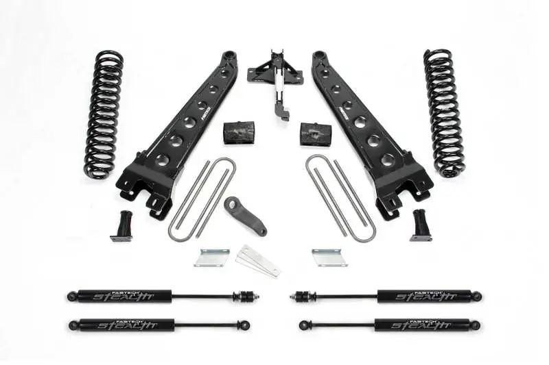 Fabtech 6-Inch Radial Arm Lift System With Coilovers And Stealth Shocks For 2017–2021 Ford F-250/F-350 4Wd Diesel 1