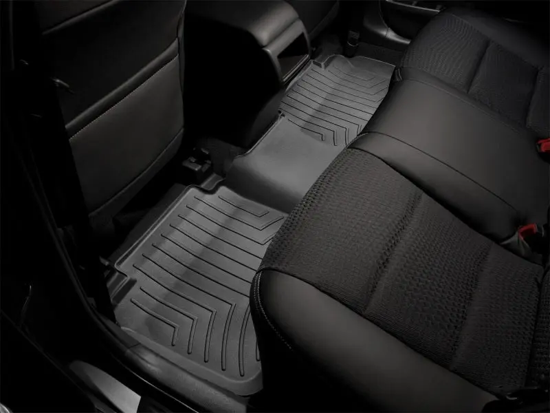 Weathertech Rear Floorliner For 2011–2024 Toyota Sienna – Black All-Weather Protection 1
