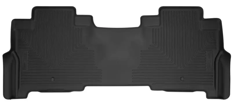 Husky Liners X-Act Contour Floor Liners – Black, Second-Row Fit For 2018–2022 Ford Expedition 1