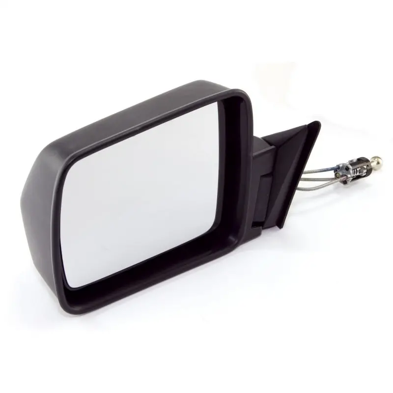 Omix-Ada Left-Side Black Exterior Mirror – Compatible With 1984–1996 Jeep Cherokee Xj 1